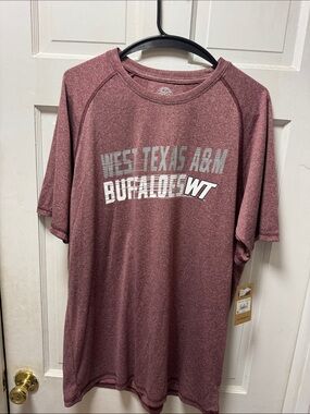 Threads 4 Thought Men's Maroon Heather West Texas A&M Buffalos WT Tee